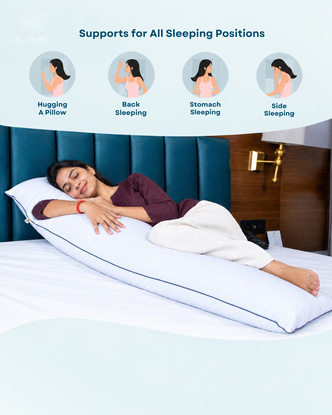 CozyHug Sleeping Pillow
