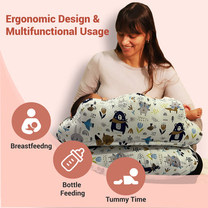 Off White Feeding Pillow