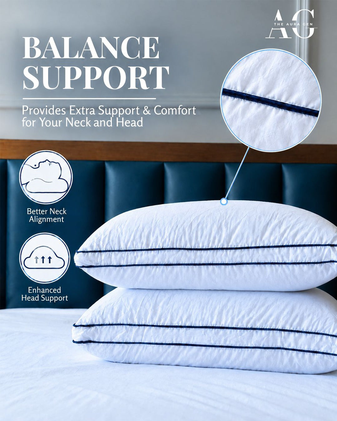 Cloud Comfort Pillow – Sleeping Pillow